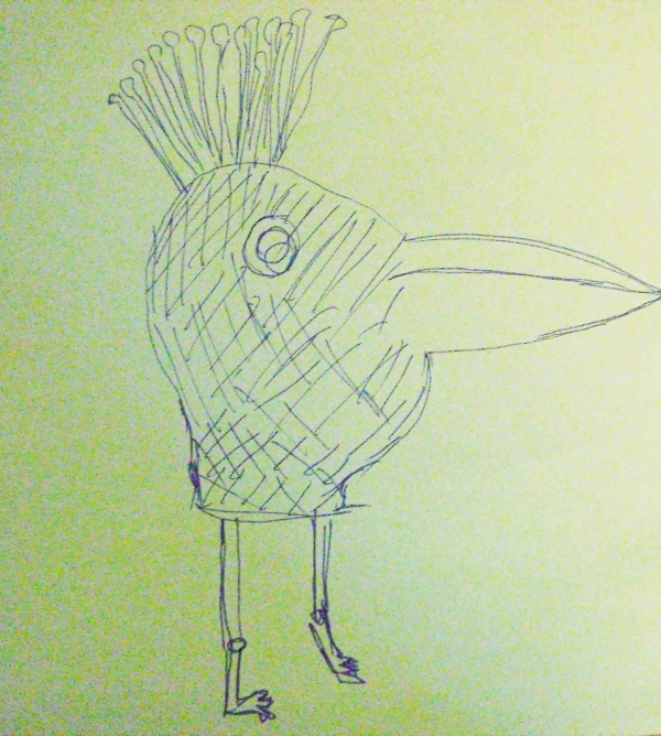 Creation of Bird Love: Step 1